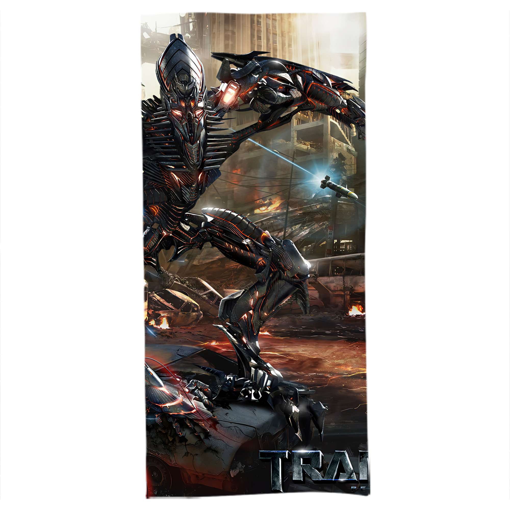 （画像用） Transformers トランスフォーマー 大判バスタオル 70×140cm 吸水速乾 柔らかい肌触り