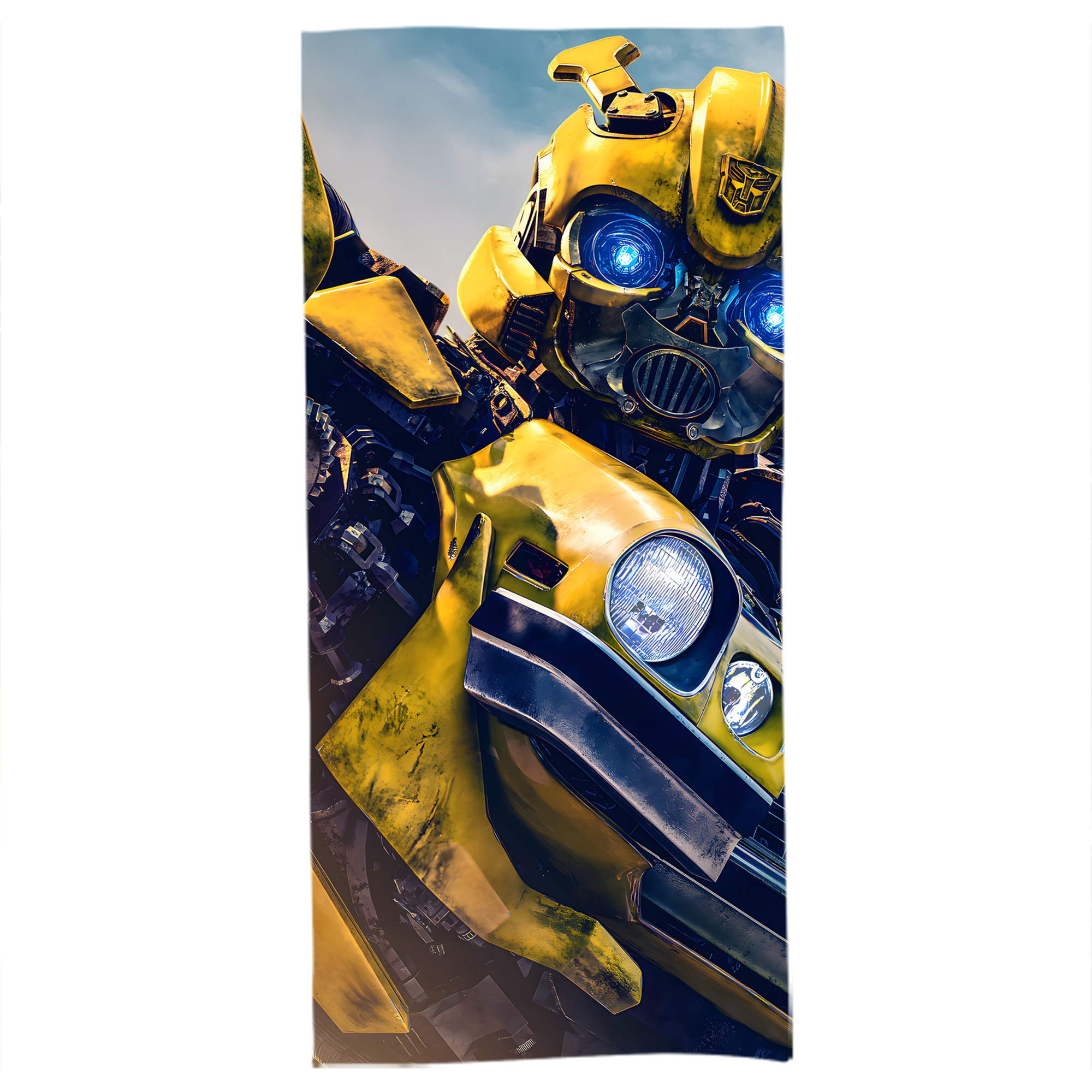（画像用） Transformers トランスフォーマー 大判バスタオル 70×140cm 吸水速乾 柔らかい肌触り