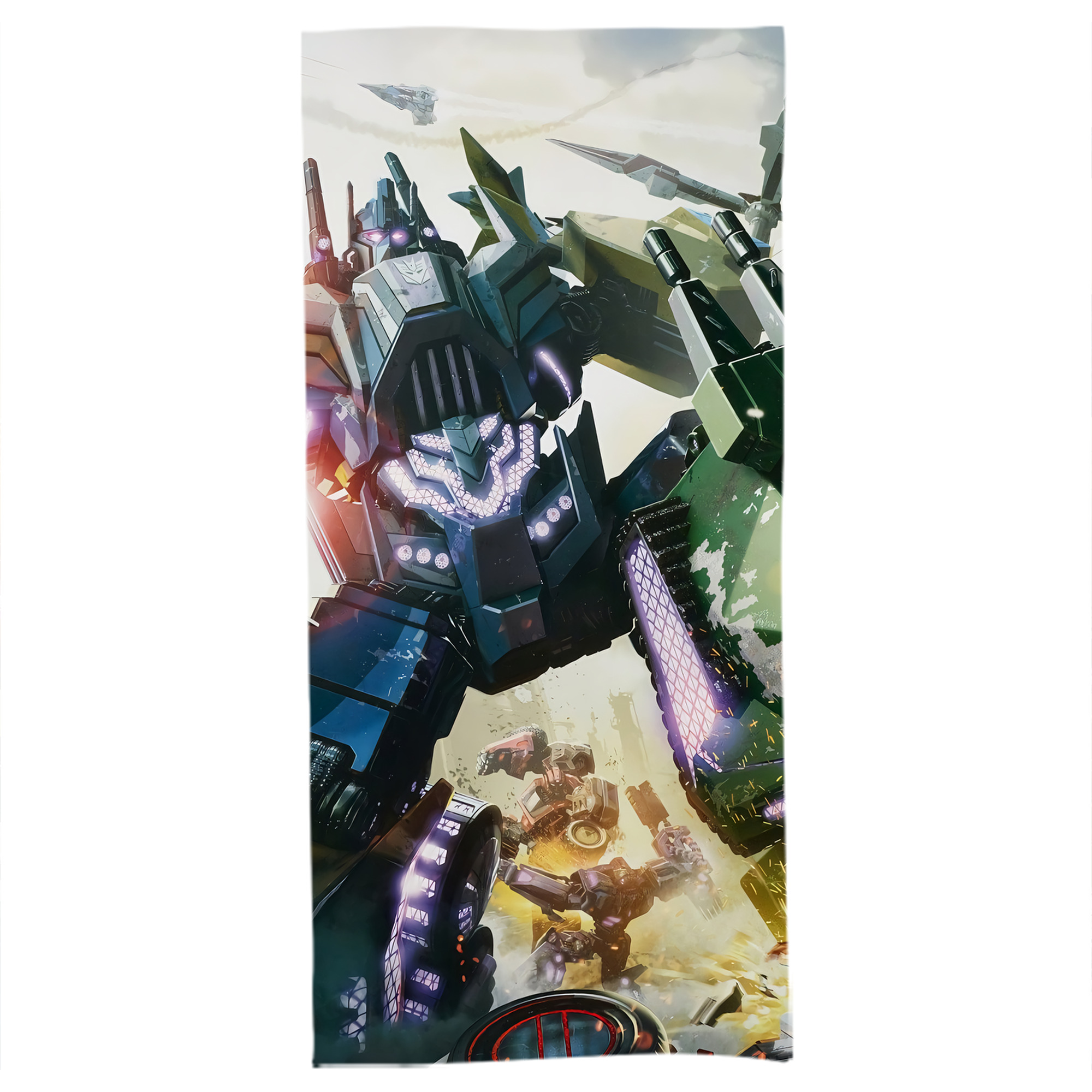 （画像用） Transformers トランスフォーマー 大判バスタオル 70×140cm 吸水速乾 柔らかい肌触り