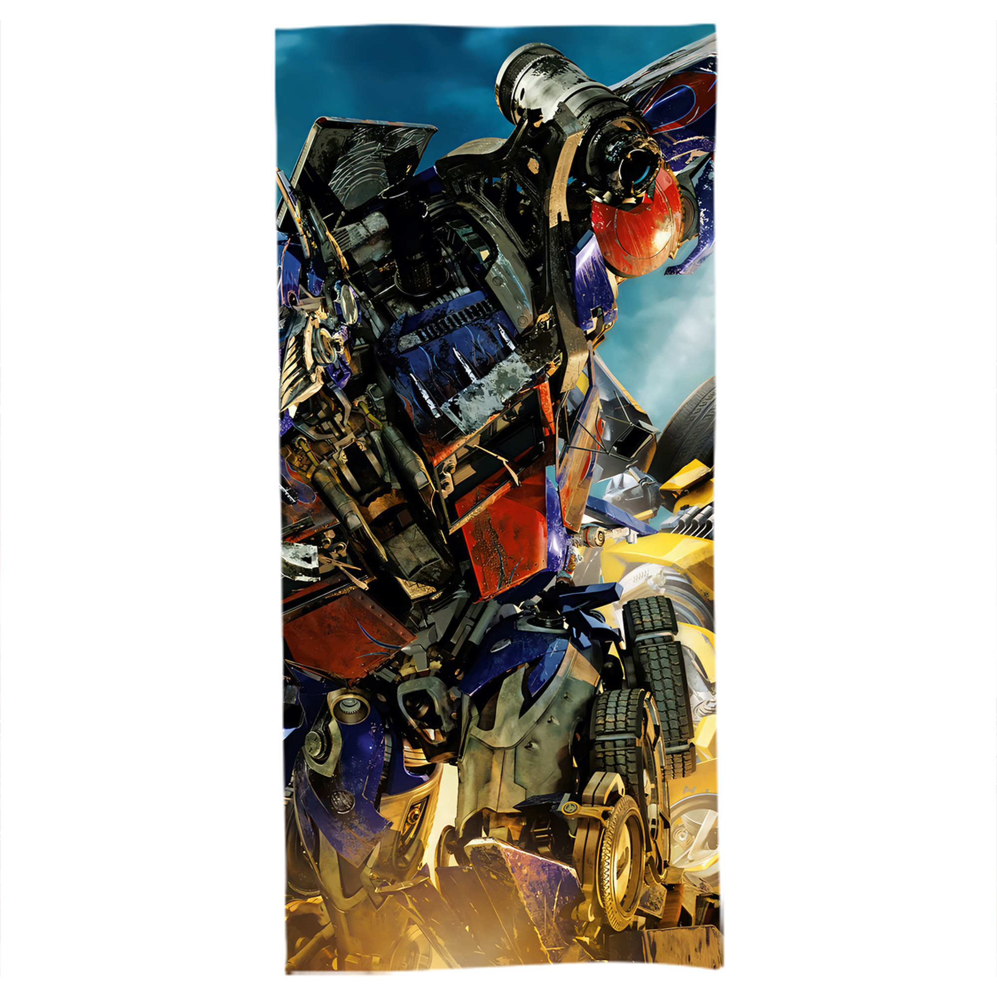 （画像用） Transformers トランスフォーマー 大判バスタオル 70×140cm 吸水速乾 柔らかい肌触り