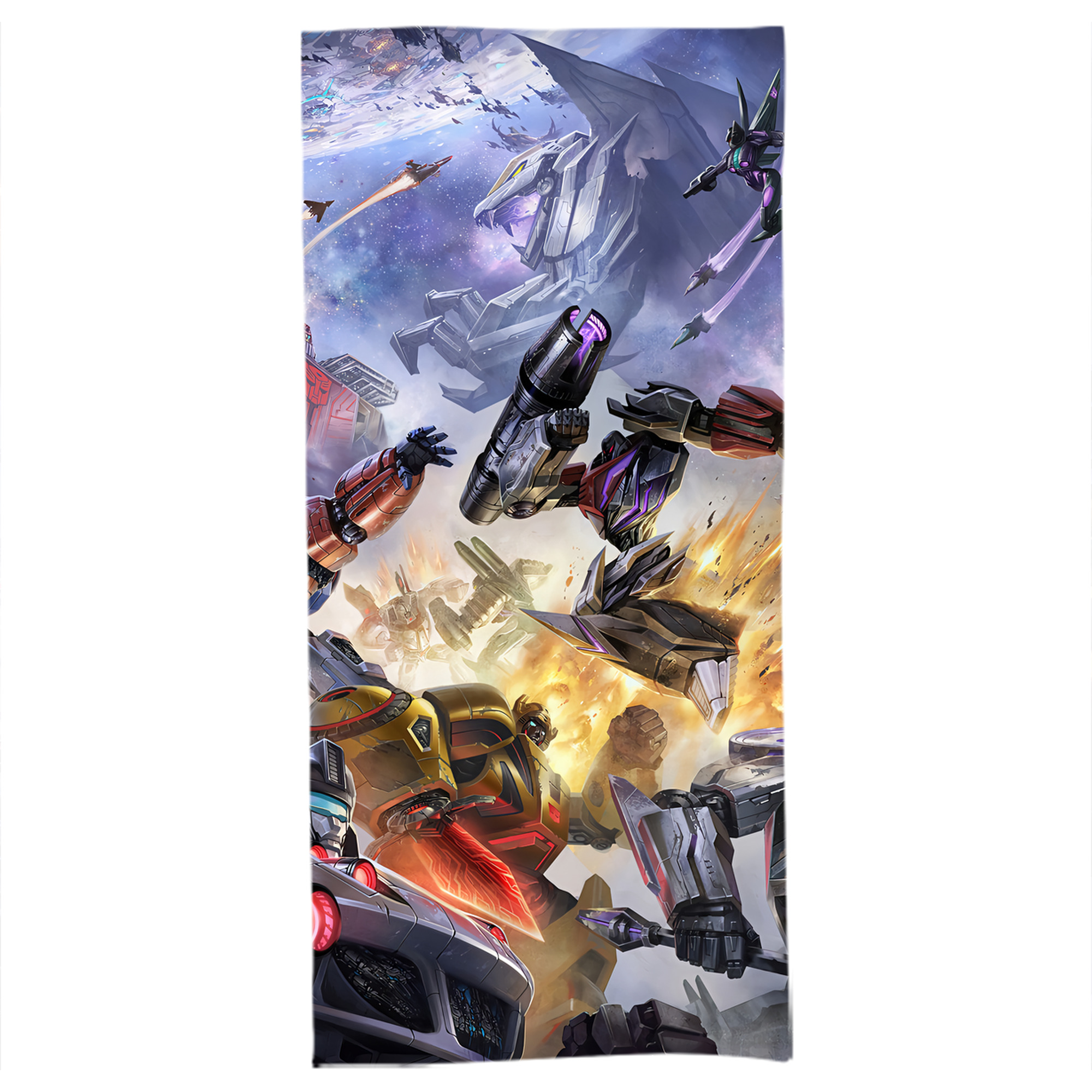 （画像用） Transformers トランスフォーマー 大判バスタオル 70×140cm 吸水速乾 柔らかい肌触り