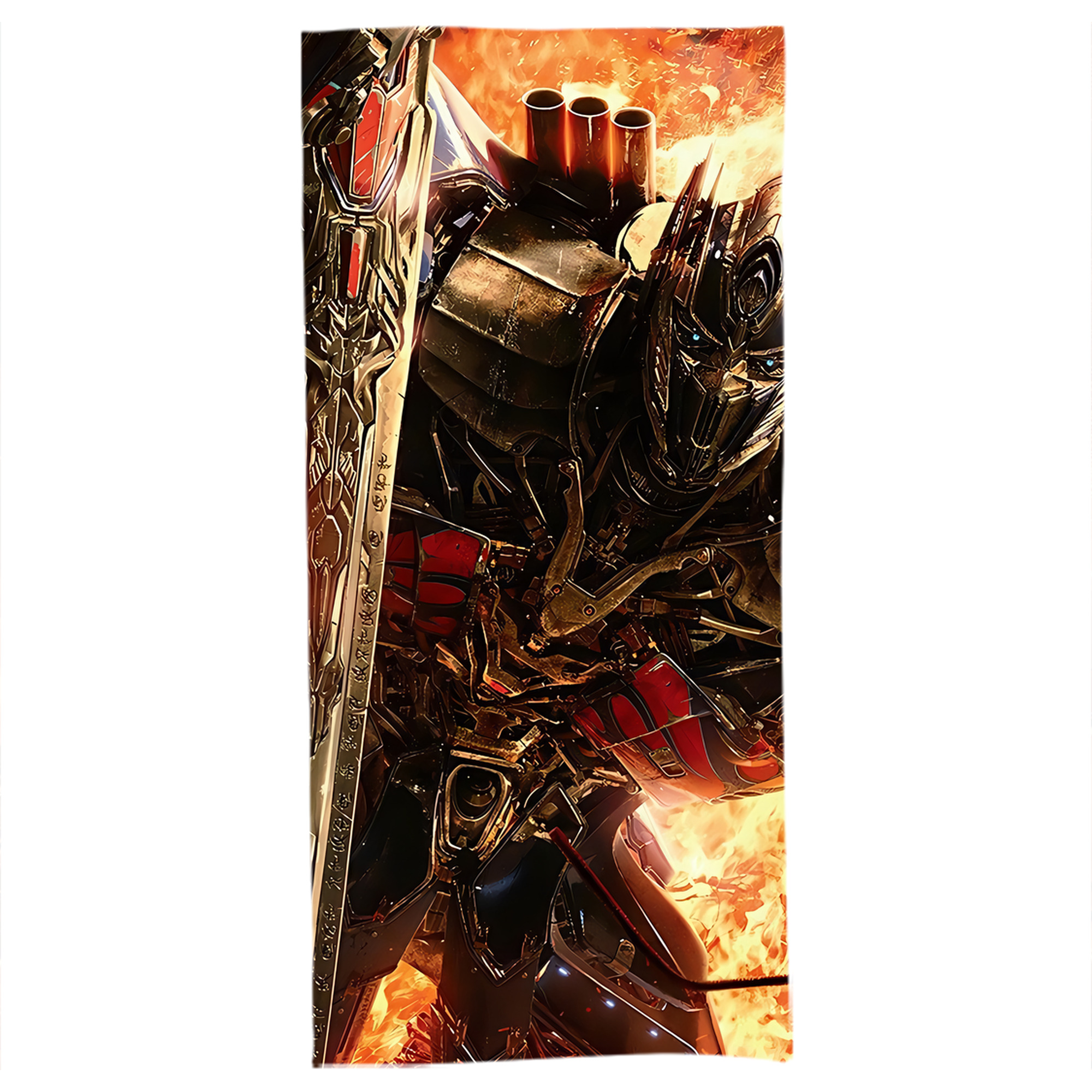 （画像用） Transformers トランスフォーマー 大判バスタオル 70×140cm 吸水速乾 柔らかい肌触り