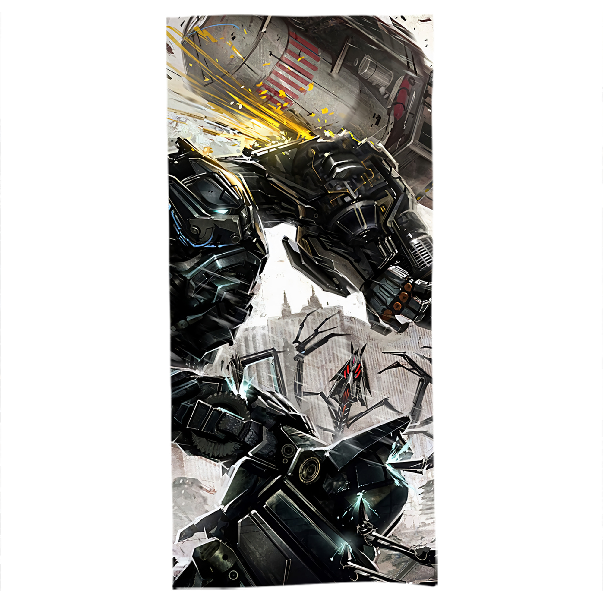 （画像用） Transformers トランスフォーマー 大判バスタオル 70×140cm 吸水速乾 柔らかい肌触り