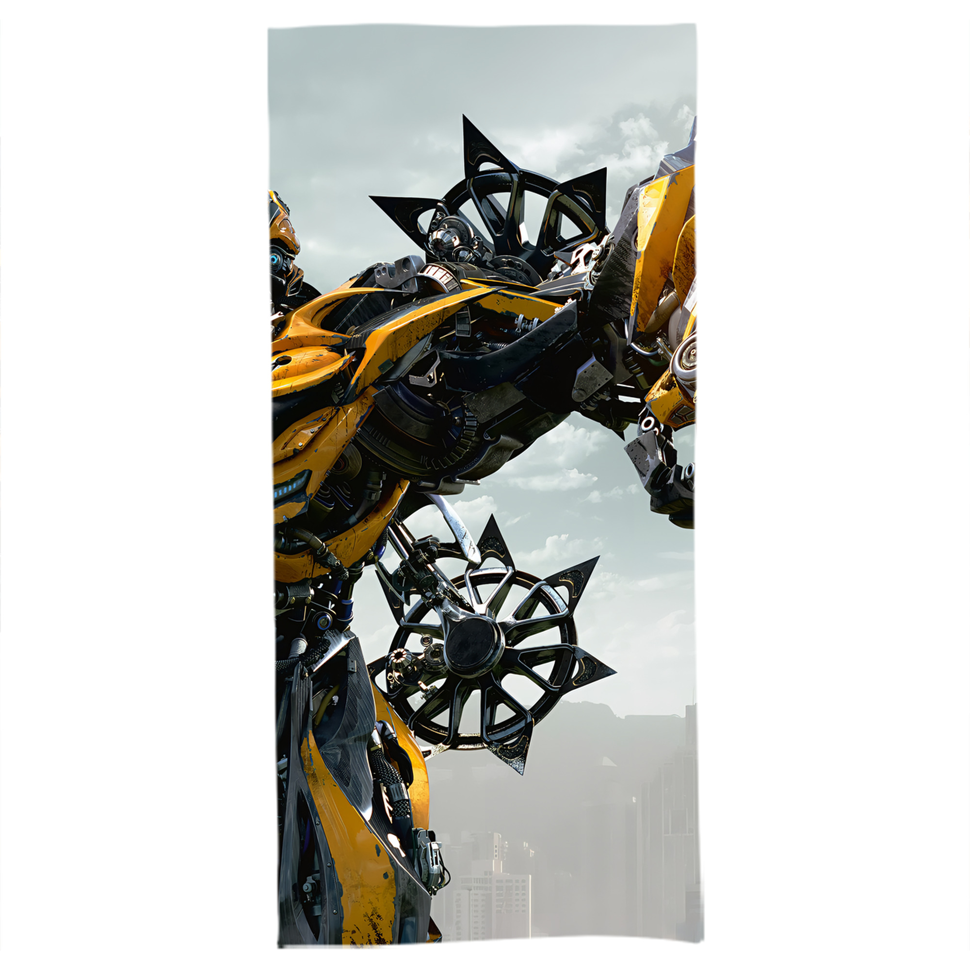 （画像用） Transformers トランスフォーマー 大判バスタオル 70×140cm 吸水速乾 柔らかい肌触り