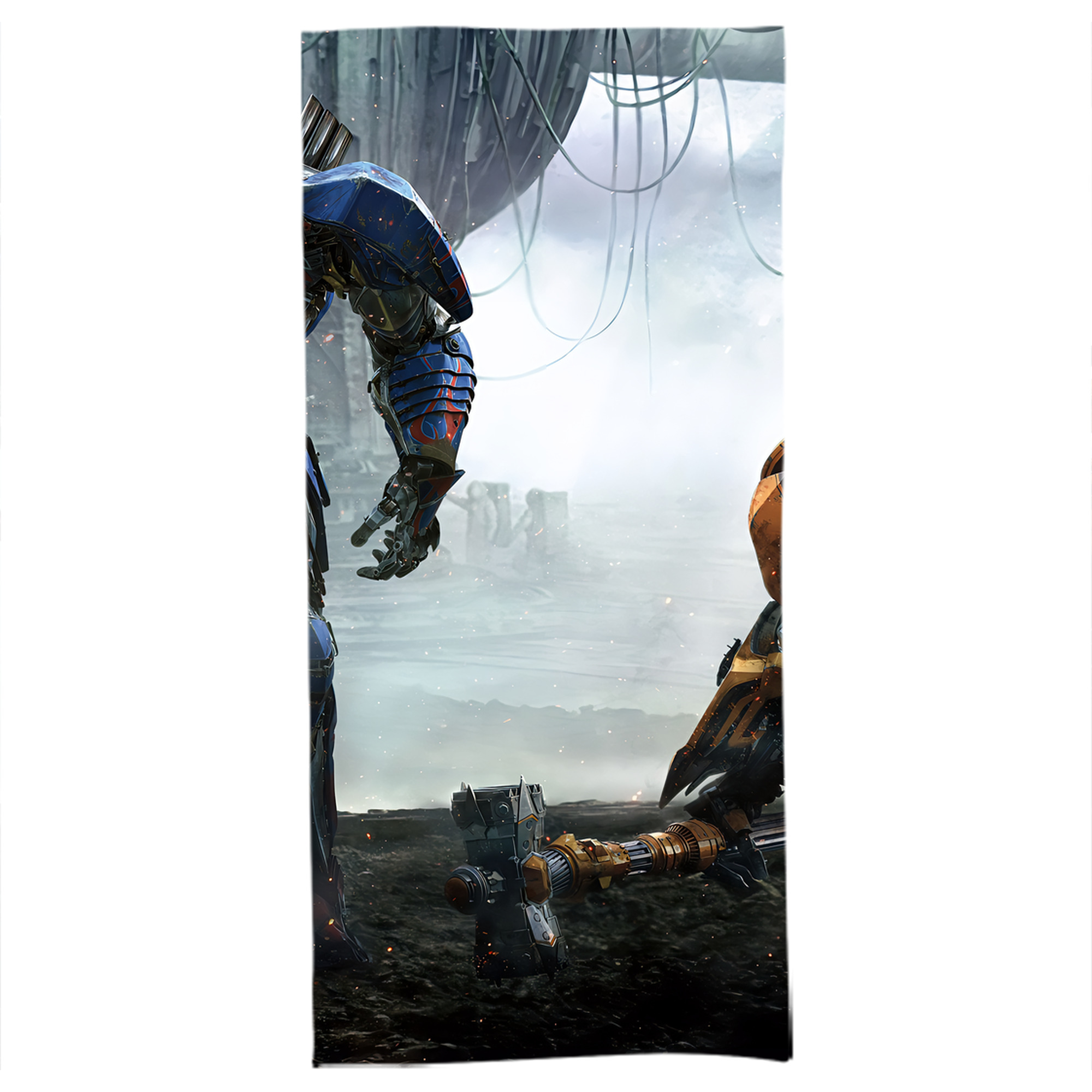 （画像用） Transformers トランスフォーマー 大判バスタオル 70×140cm 吸水速乾 柔らかい肌触り