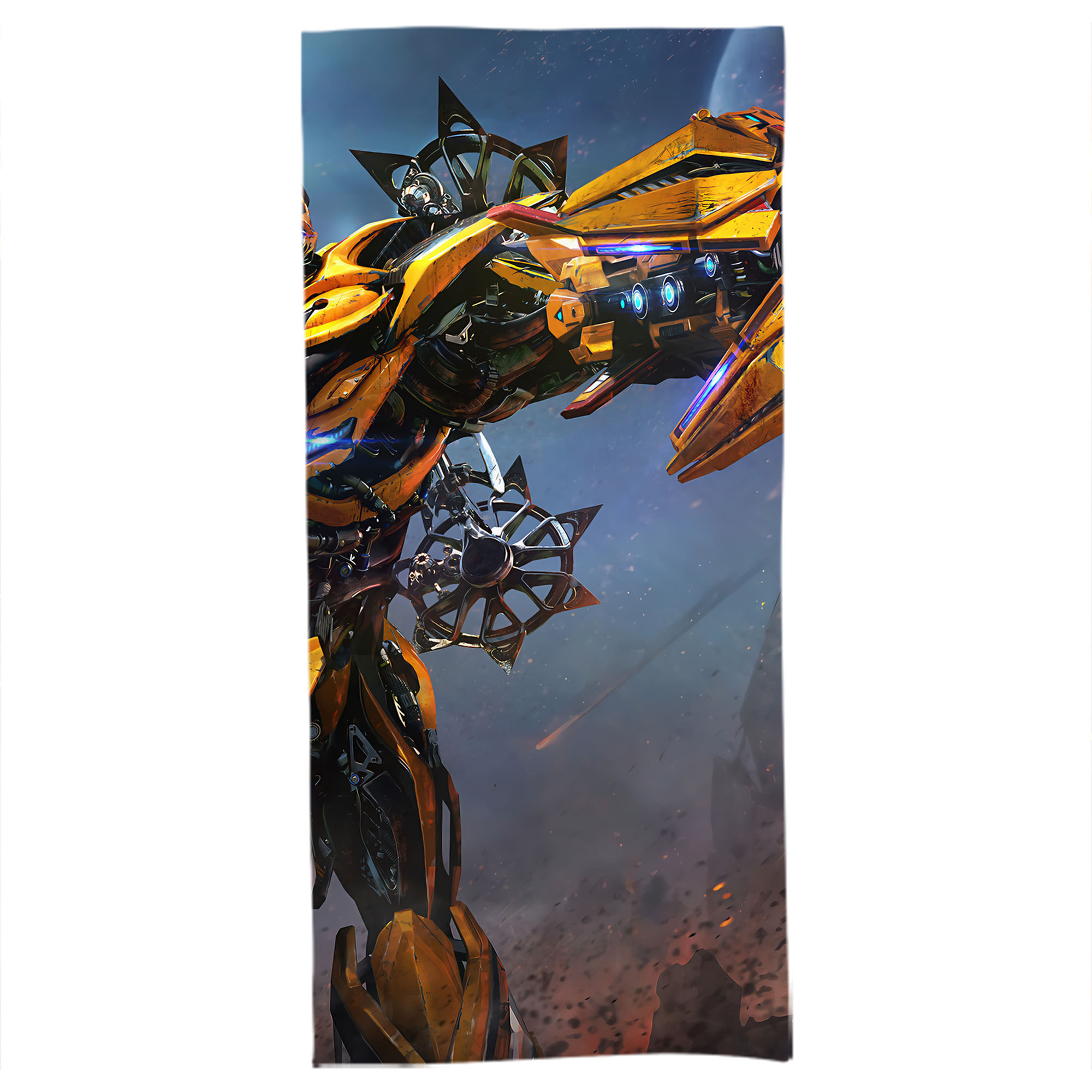 （画像用） Transformers トランスフォーマー 大判バスタオル 70×140cm 吸水速乾 柔らかい肌触り