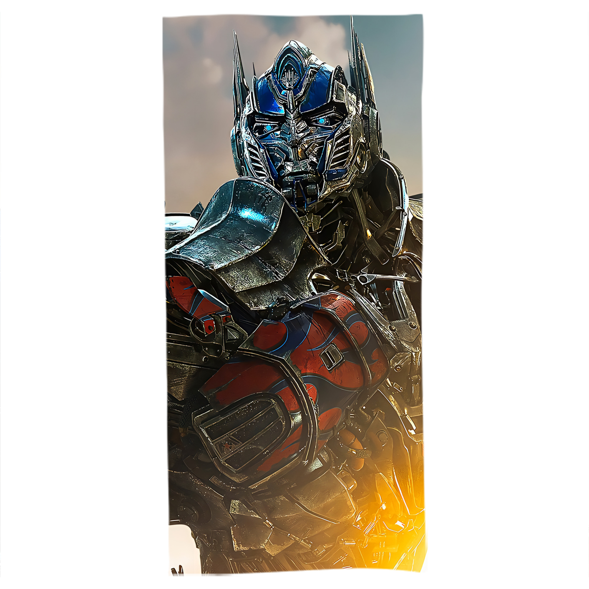 （画像用） Transformers トランスフォーマー 大判バスタオル 70×140cm 吸水速乾 柔らかい肌触り
