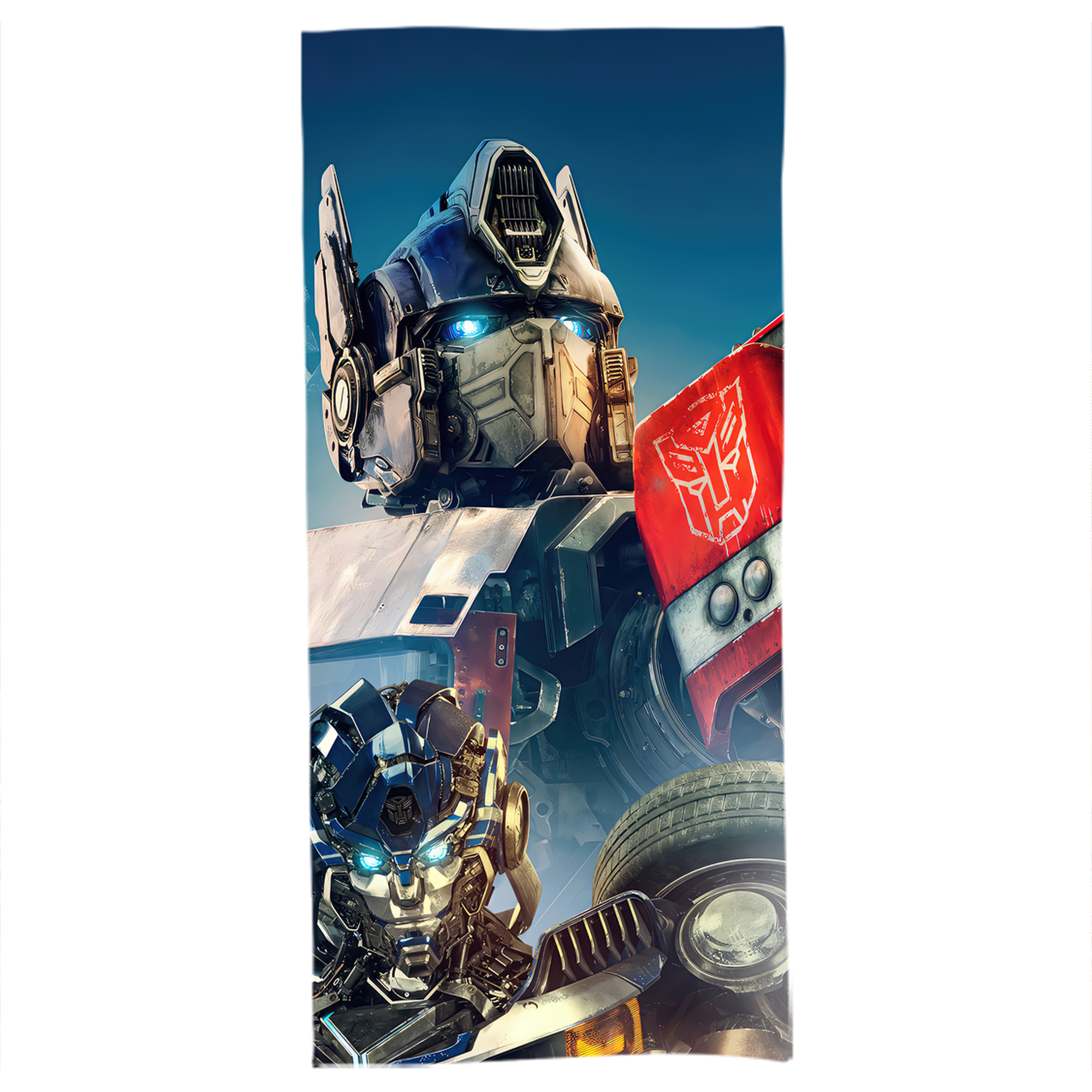 （画像用） Transformers トランスフォーマー 大判バスタオル 70×140cm 吸水速乾 柔らかい肌触り