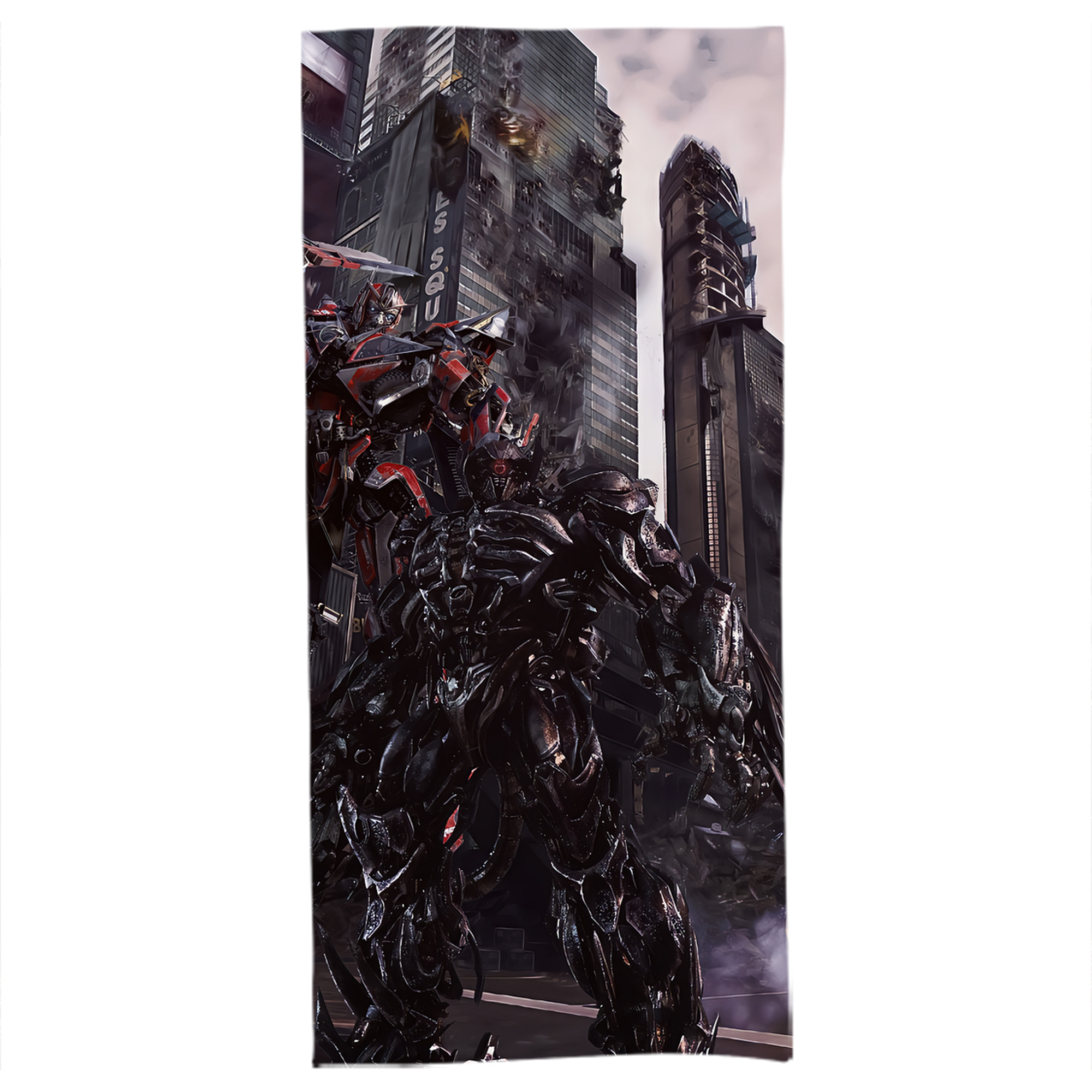 （画像用） Transformers トランスフォーマー 大判バスタオル 70×140cm 吸水速乾 柔らかい肌触り