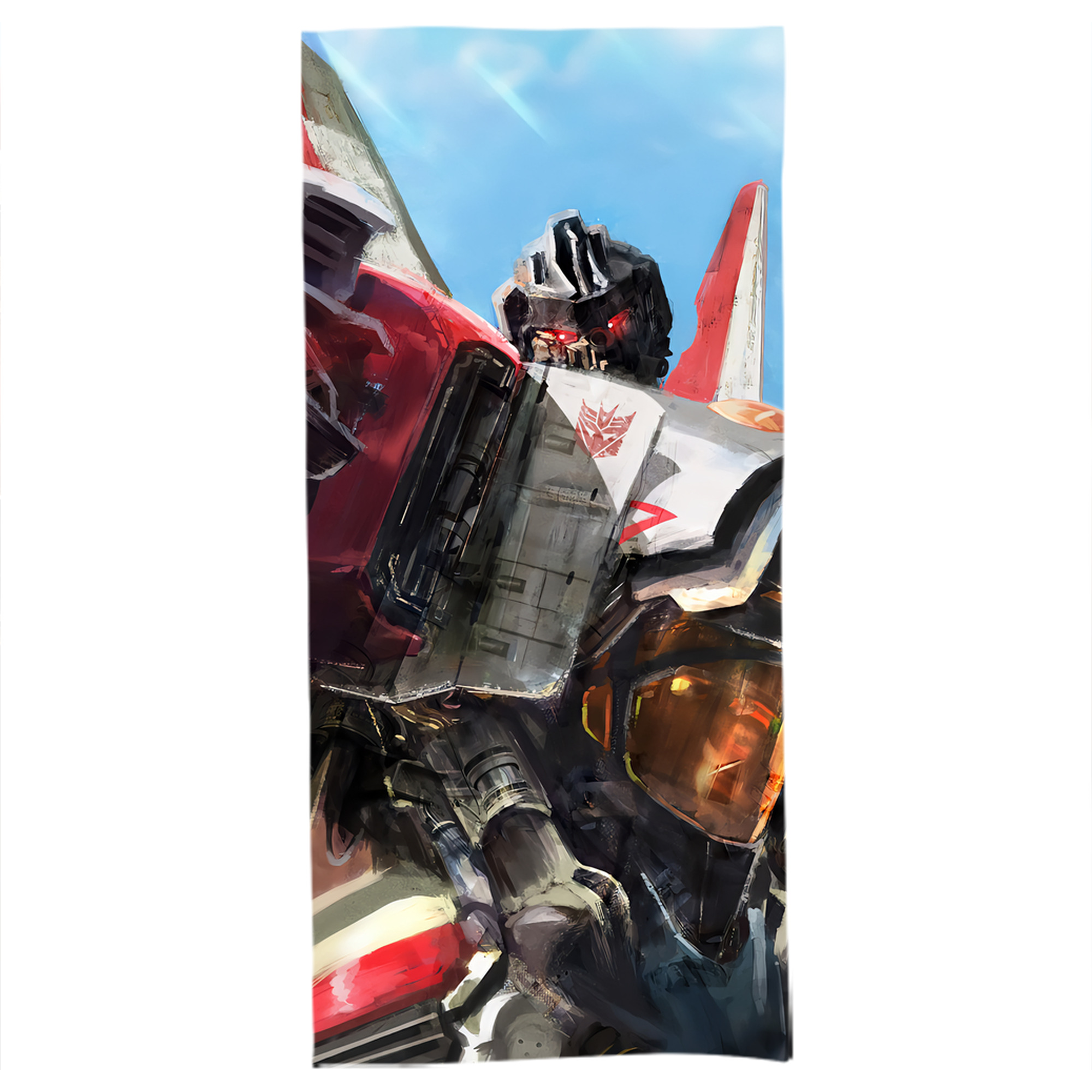 （画像用） Transformers トランスフォーマー 大判バスタオル 70×140cm 吸水速乾 柔らかい肌触り