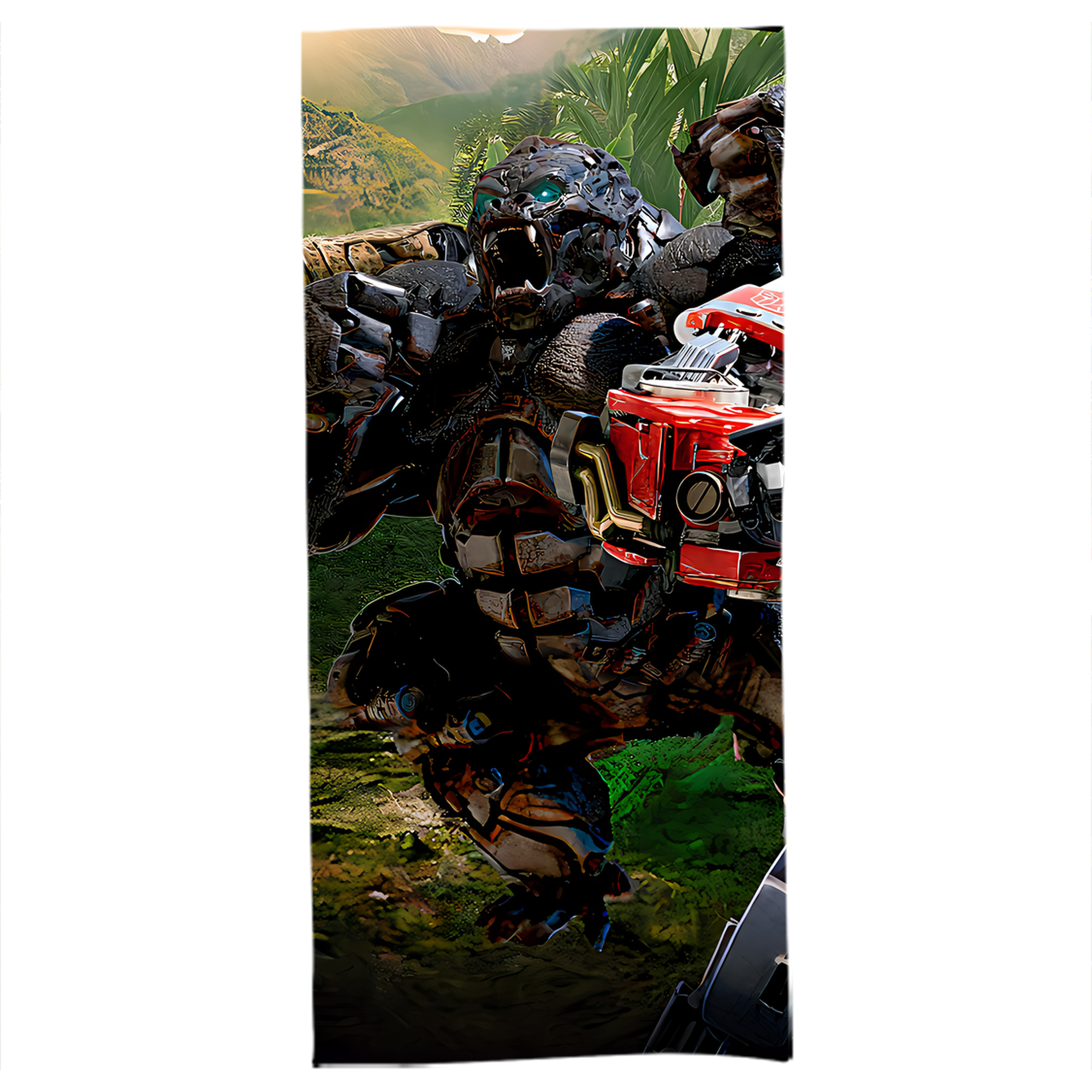 （画像用） Transformers トランスフォーマー 大判バスタオル 70×140cm 吸水速乾 柔らかい肌触り
