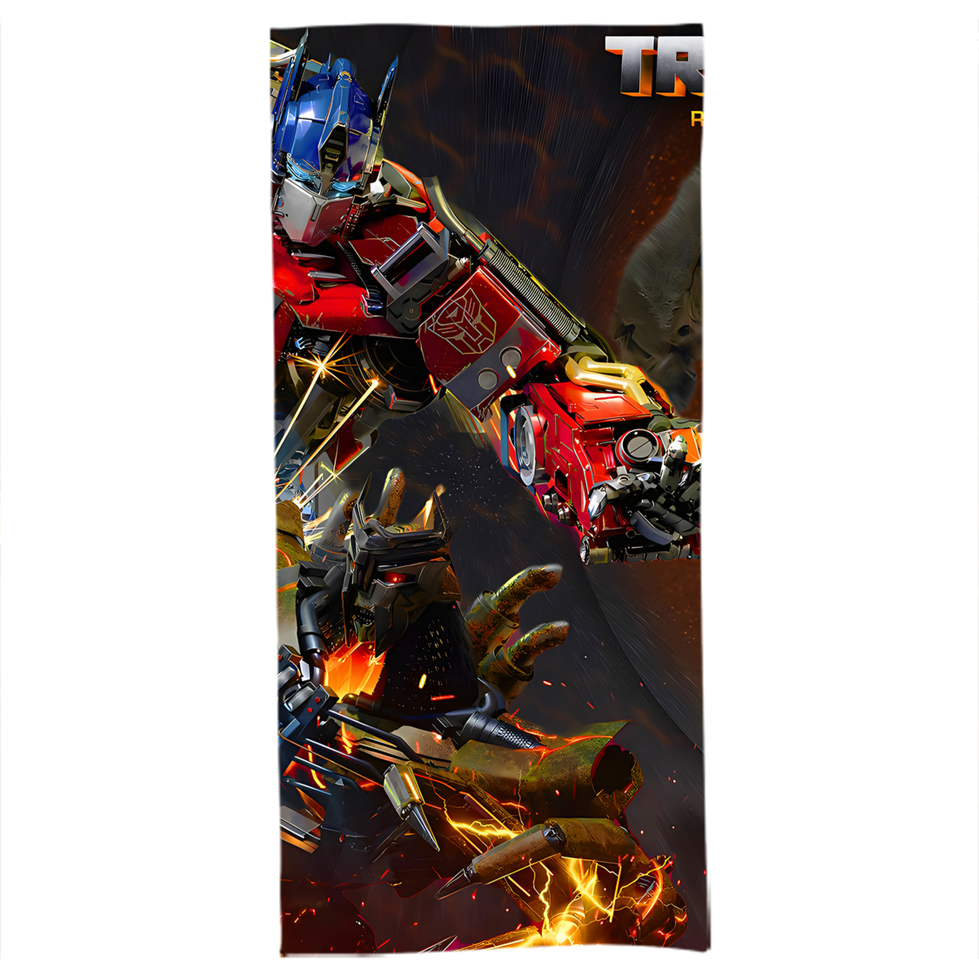 （画像用） Transformers トランスフォーマー 大判バスタオル 70×140cm 吸水速乾 柔らかい肌触り