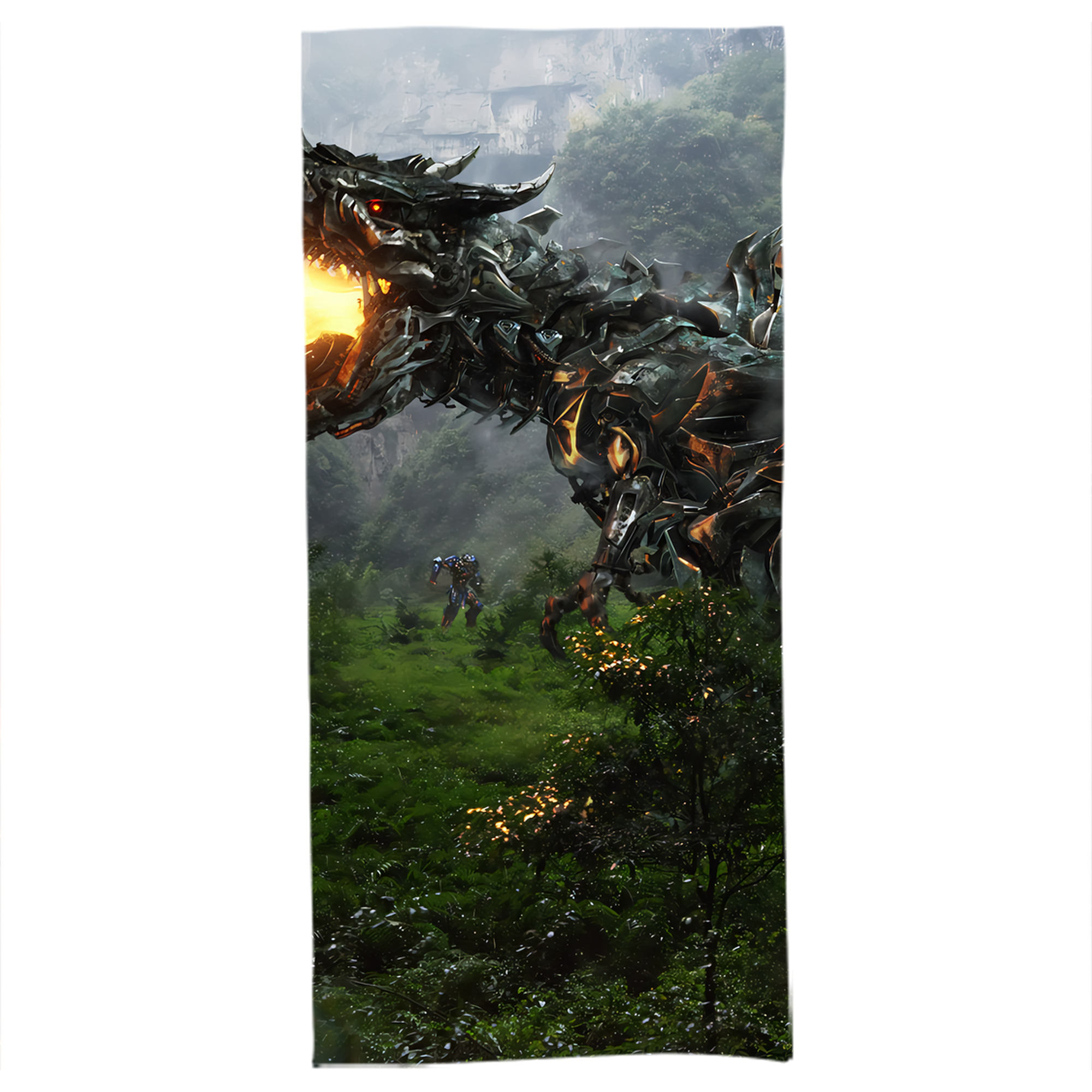 （画像用） Transformers トランスフォーマー 大判バスタオル 70×140cm 吸水速乾 柔らかい肌触り