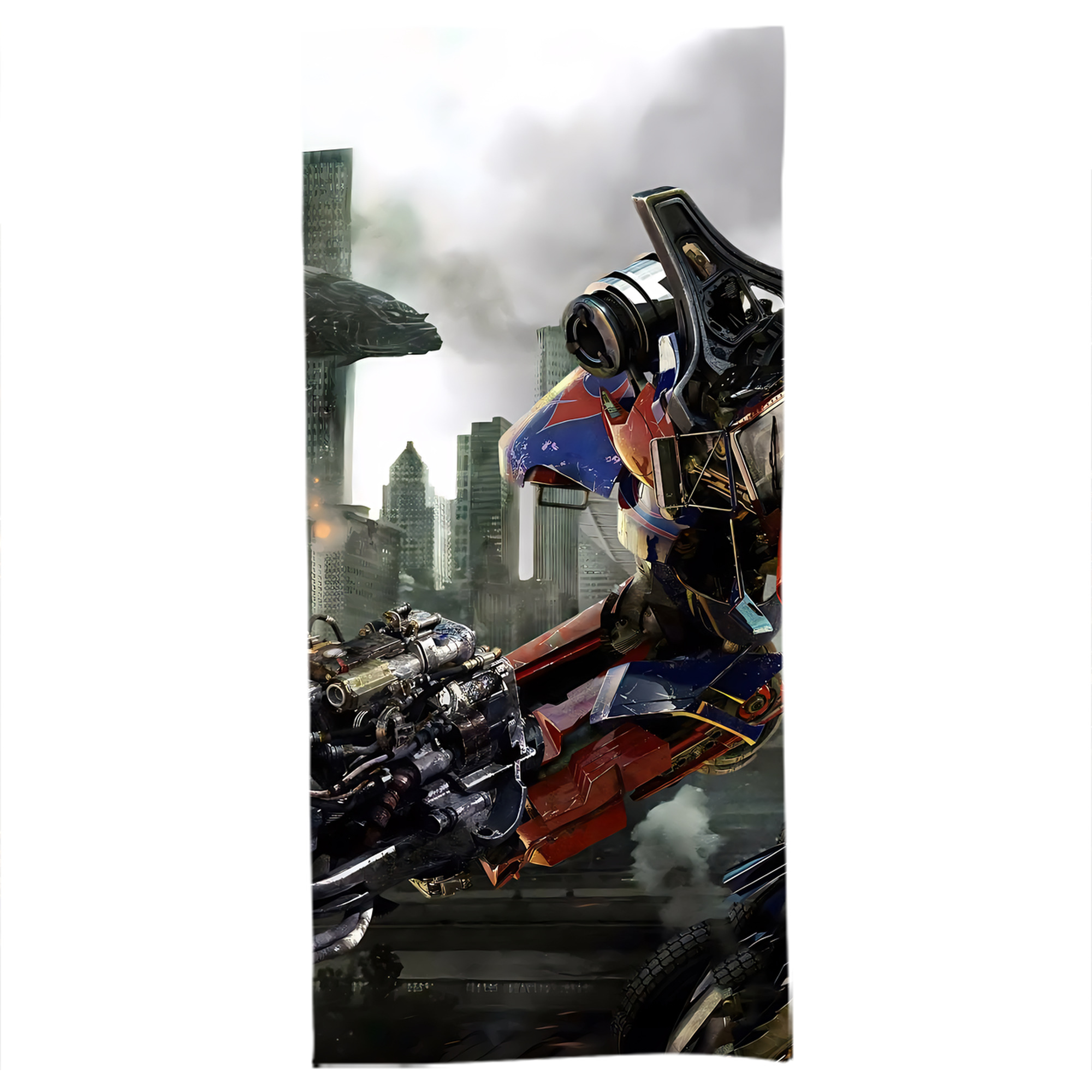 （画像用） Transformers トランスフォーマー 大判バスタオル 70×140cm 吸水速乾 柔らかい肌触り