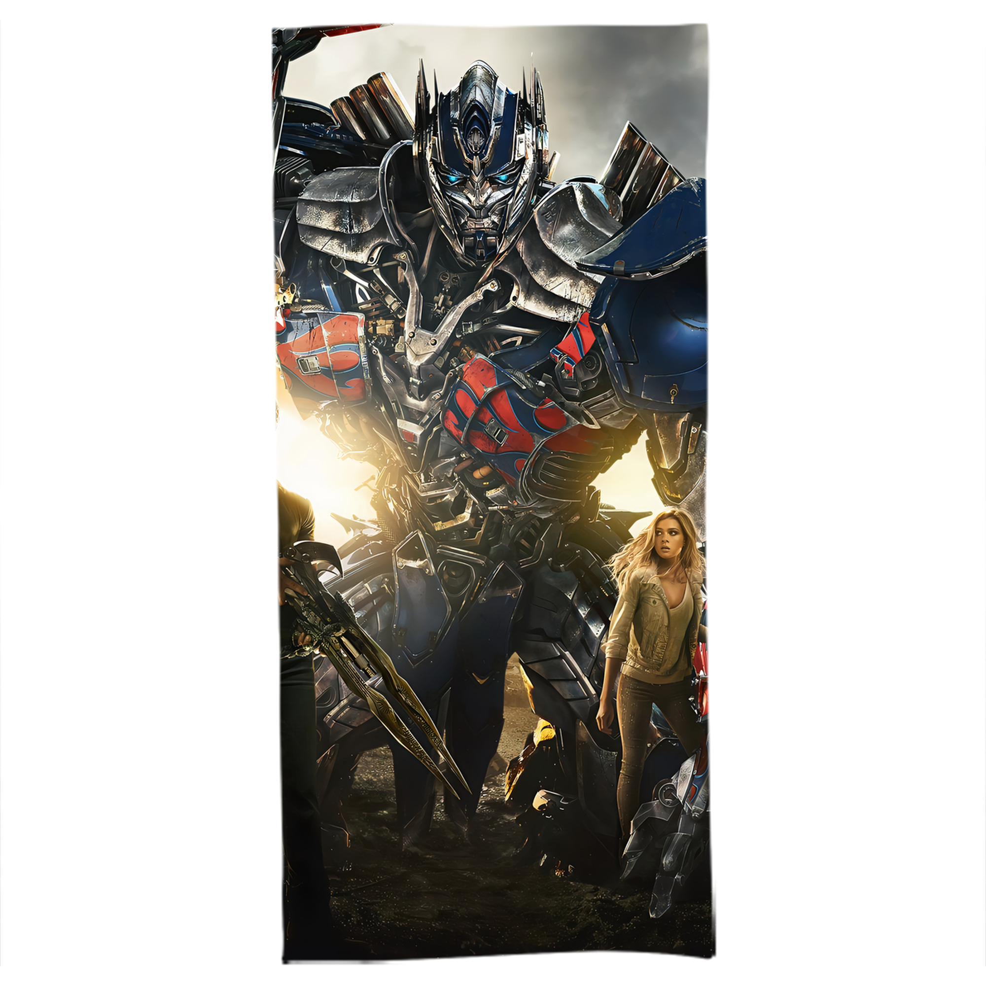 （画像用） Transformers トランスフォーマー 大判バスタオル 70×140cm 吸水速乾 柔らかい肌触り