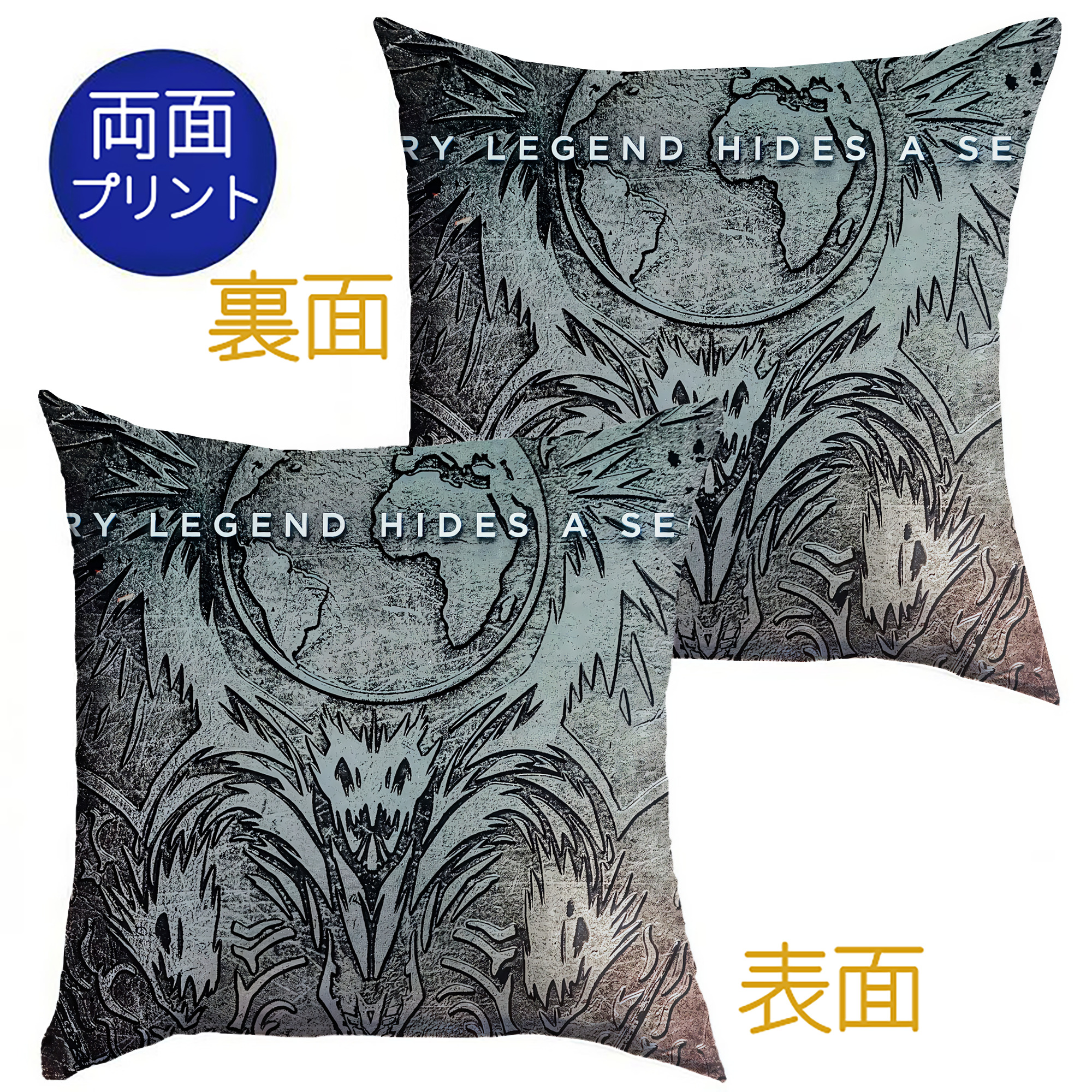 （画像用） Transformers トランスフォーマー クッションカバー＆本体セット（ポリエステル素材）