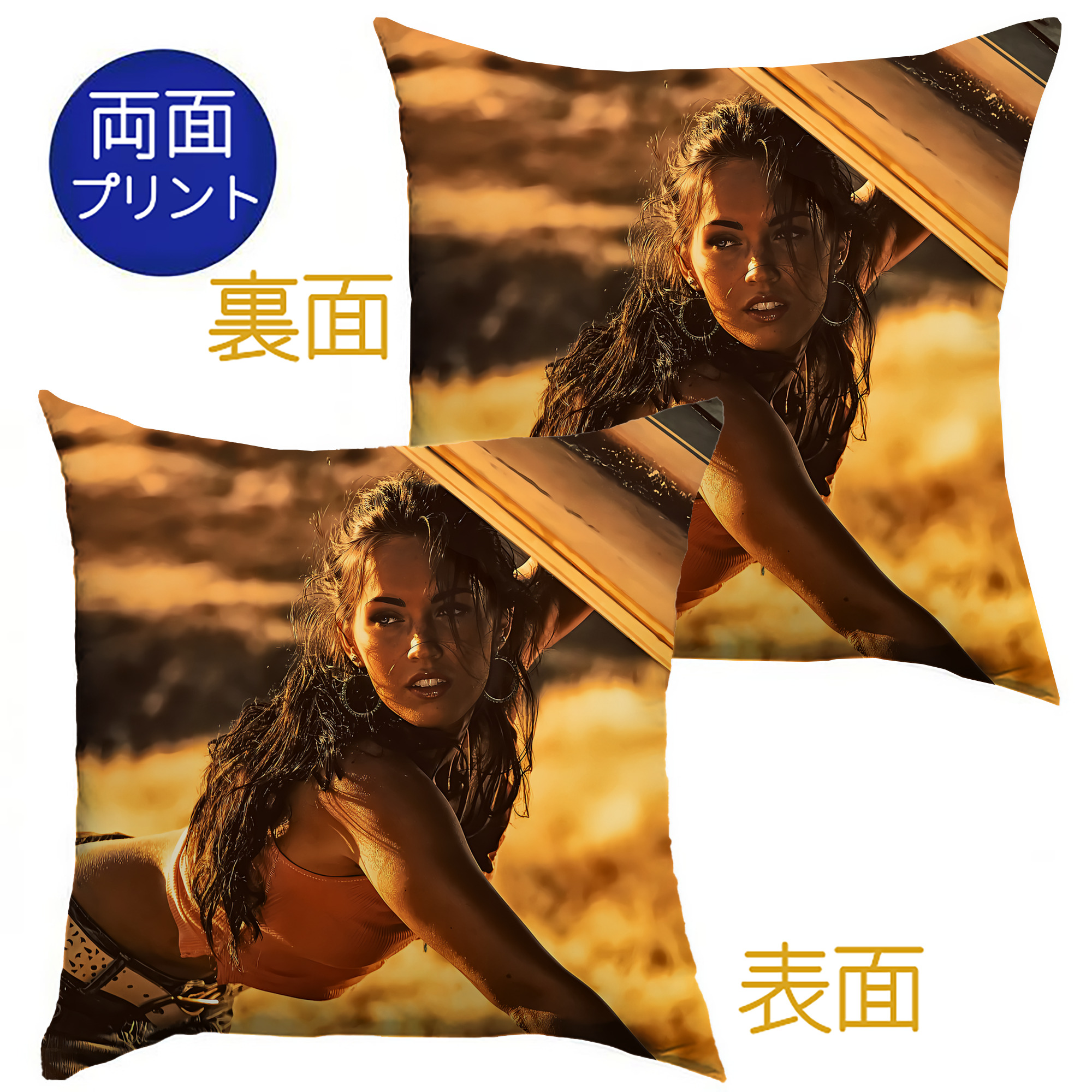 （画像用） Transformers トランスフォーマー クッションカバー＆本体セット（ポリエステル素材）