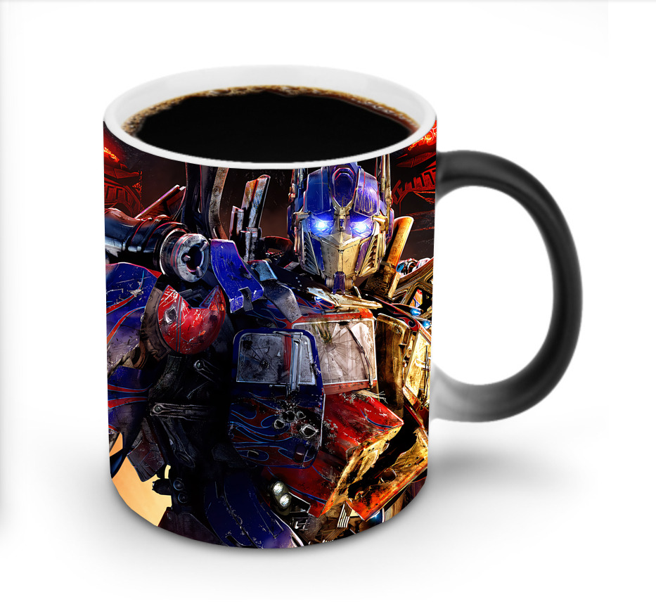（画像用） Transformers トランスフォーマー 温度変色マグカップ