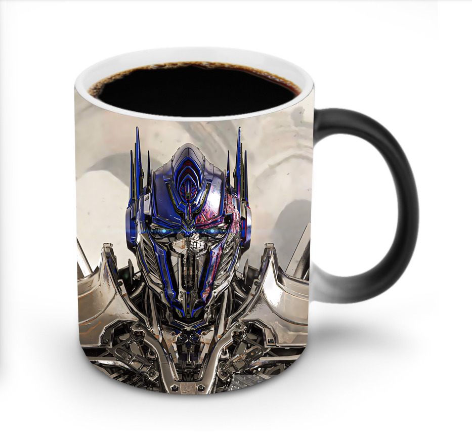 （画像用） Transformers トランスフォーマー 温度変色マグカップ