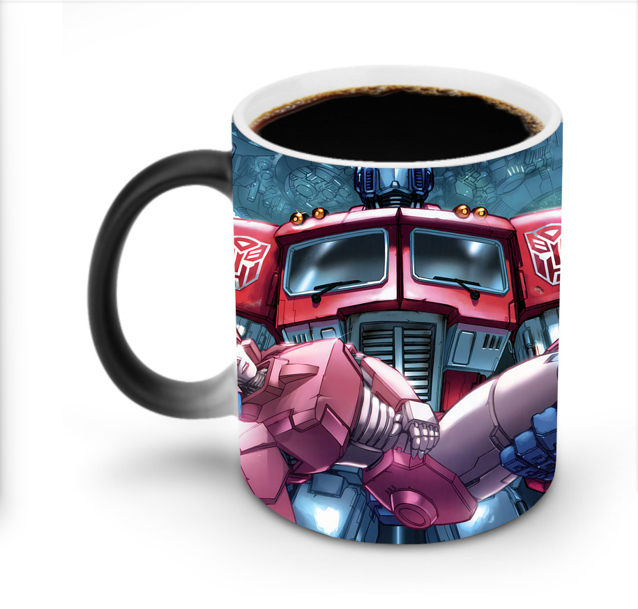 （画像用） Transformers トランスフォーマー 温度変色マグカップ