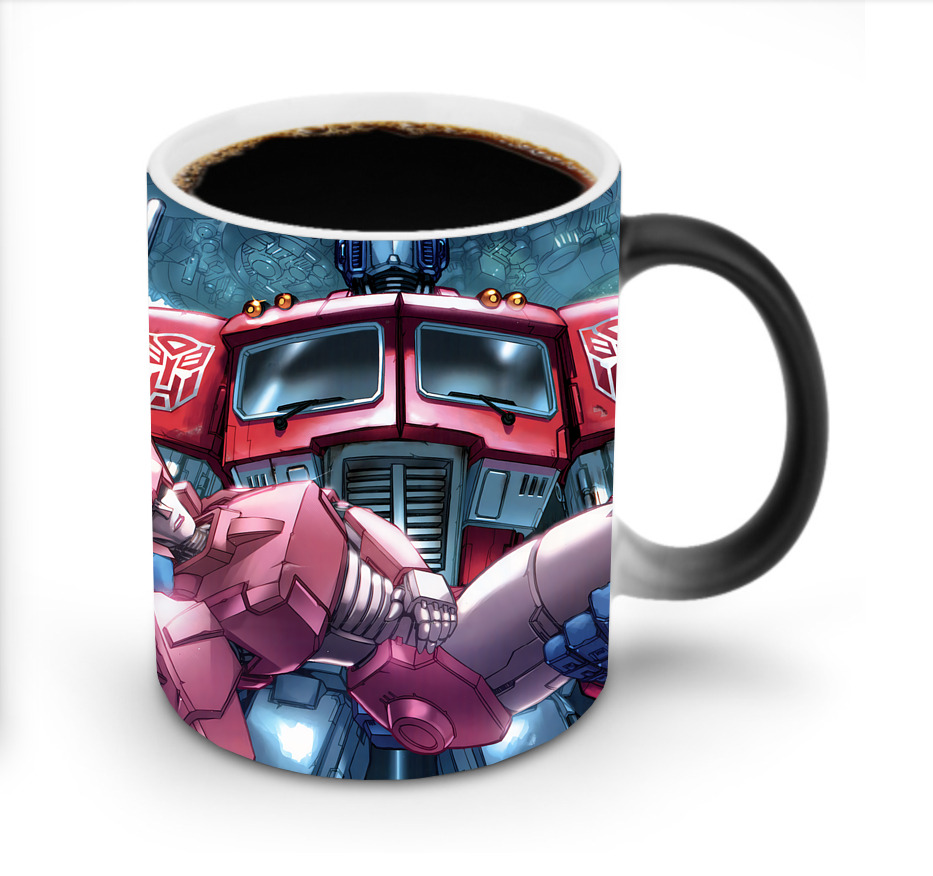 （画像用） Transformers トランスフォーマー 温度変色マグカップ