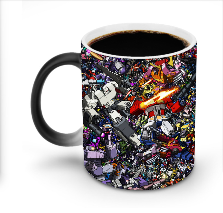 （画像用） Transformers トランスフォーマー 温度変色マグカップ