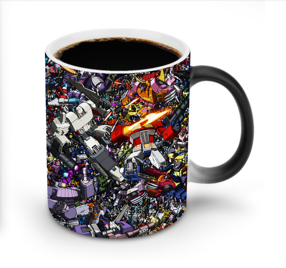 （画像用） Transformers トランスフォーマー 温度変色マグカップ