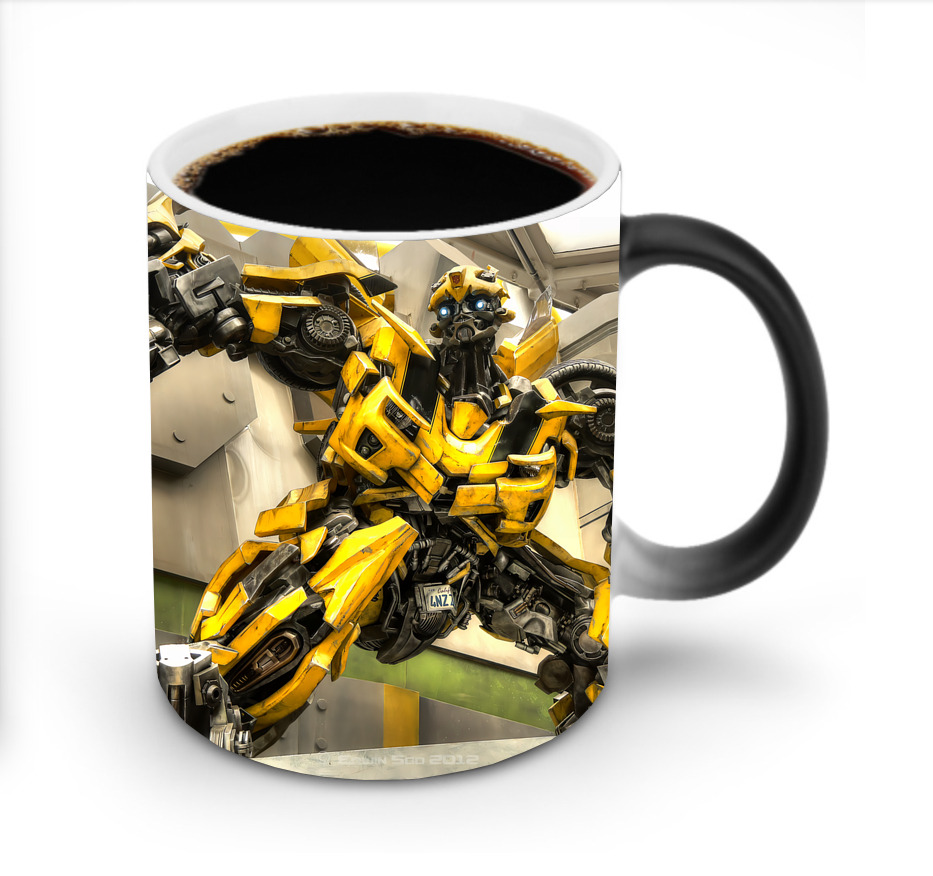 （画像用） Transformers トランスフォーマー 温度変色マグカップ