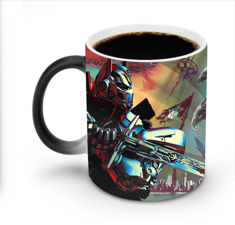 （画像用） Transformers トランスフォーマー 温度変色マグカップ