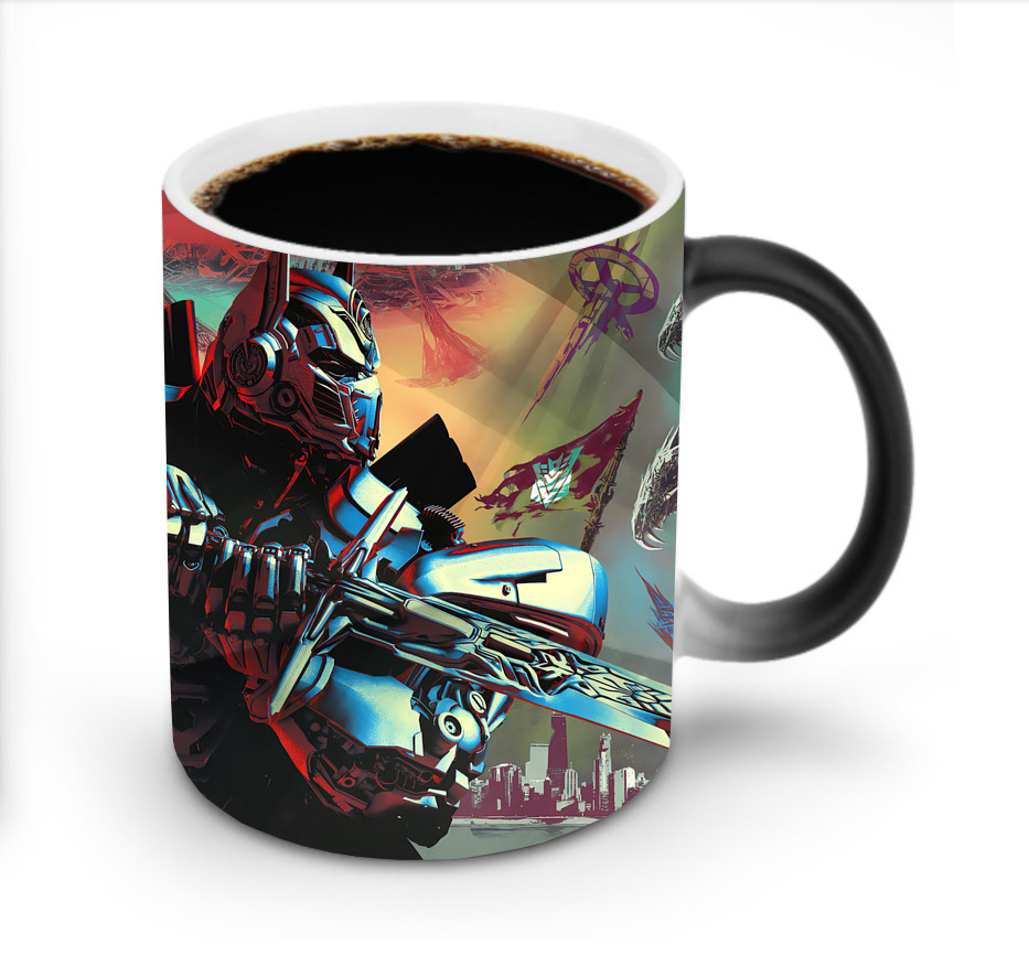 （画像用） Transformers トランスフォーマー 温度変色マグカップ