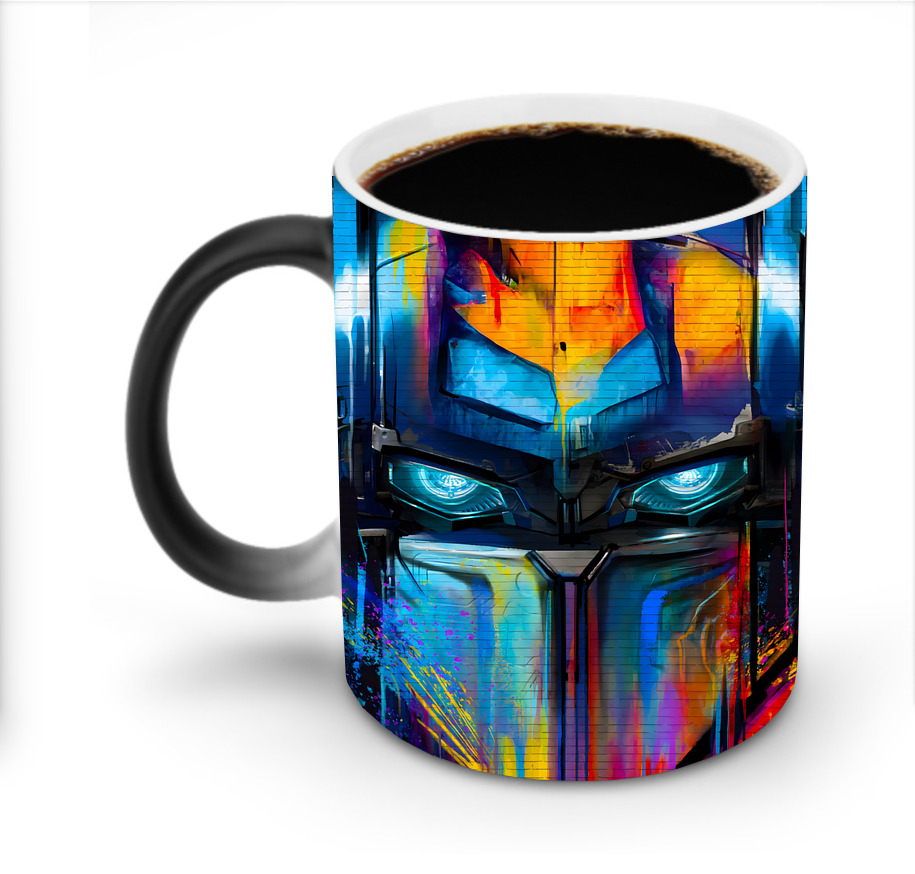 （画像用） Transformers トランスフォーマー 温度変色マグカップ