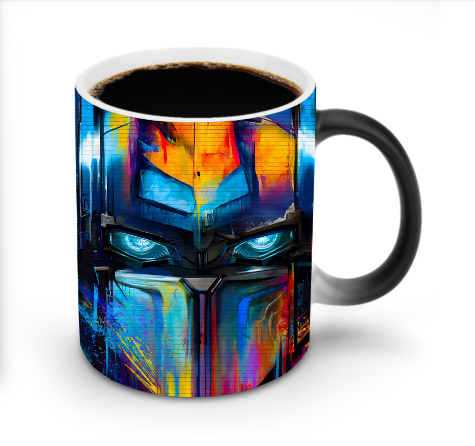 （画像用） Transformers トランスフォーマー 温度変色マグカップ