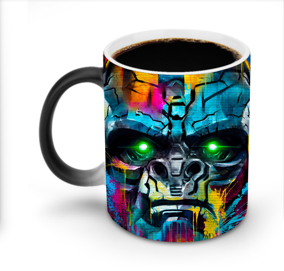 （画像用） Transformers トランスフォーマー 温度変色マグカップ