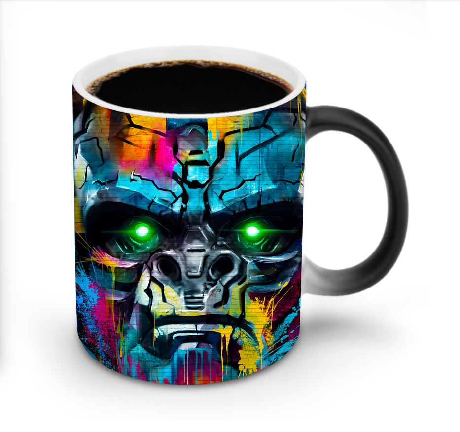 （画像用） Transformers トランスフォーマー 温度変色マグカップ