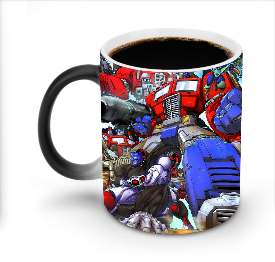 （画像用） Transformers トランスフォーマー 温度変色マグカップ