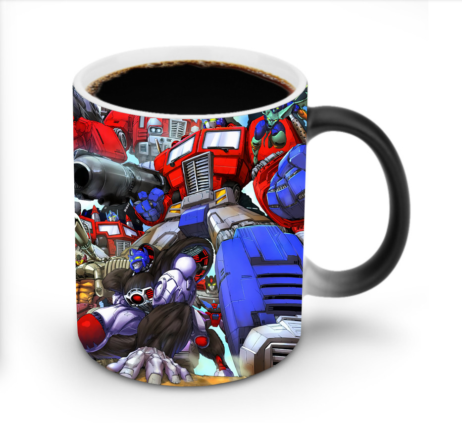 （画像用） Transformers トランスフォーマー 温度変色マグカップ