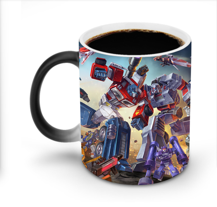 （画像用） Transformers トランスフォーマー 温度変色マグカップ