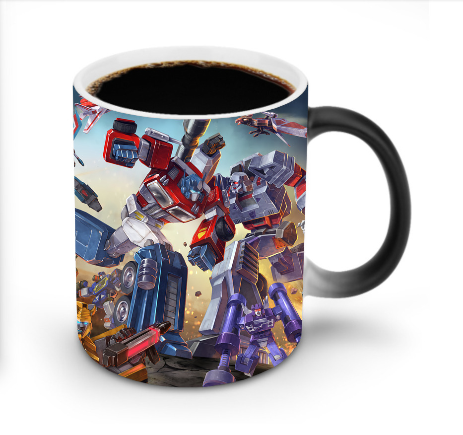 （画像用） Transformers トランスフォーマー 温度変色マグカップ