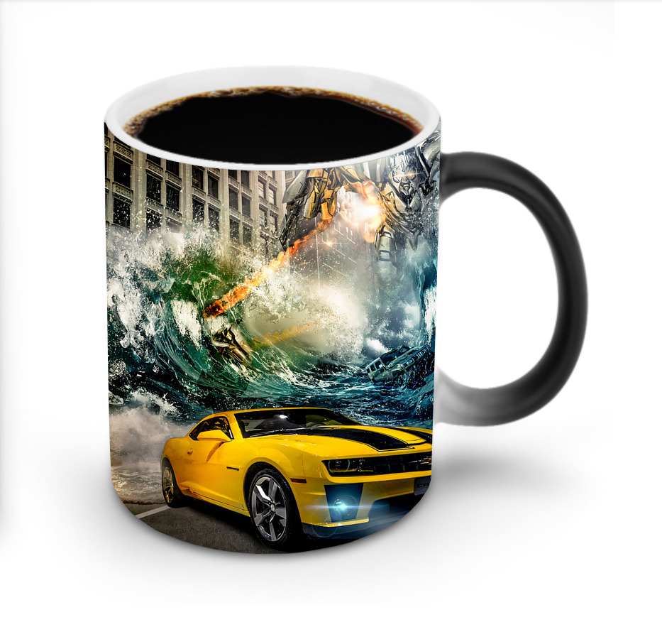 （画像用） Transformers トランスフォーマー 温度変色マグカップ