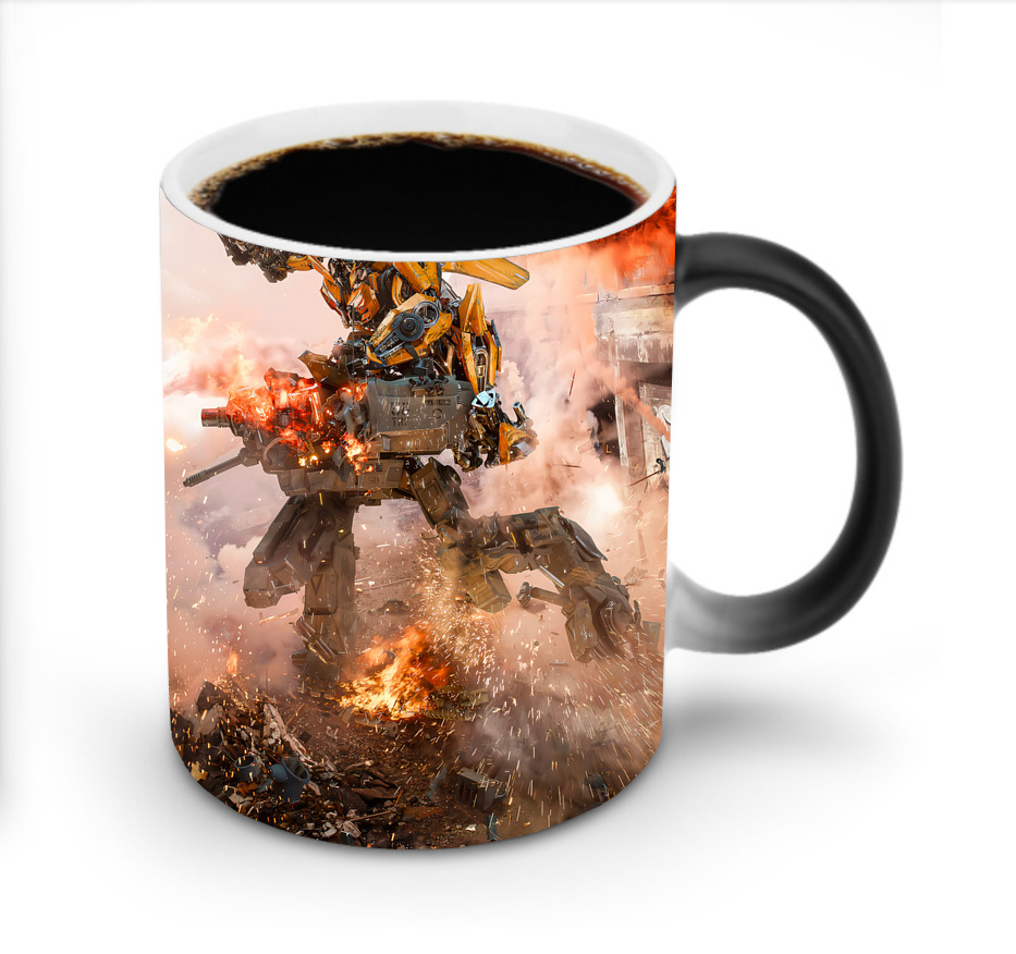 （画像用） Transformers トランスフォーマー 温度変色マグカップ