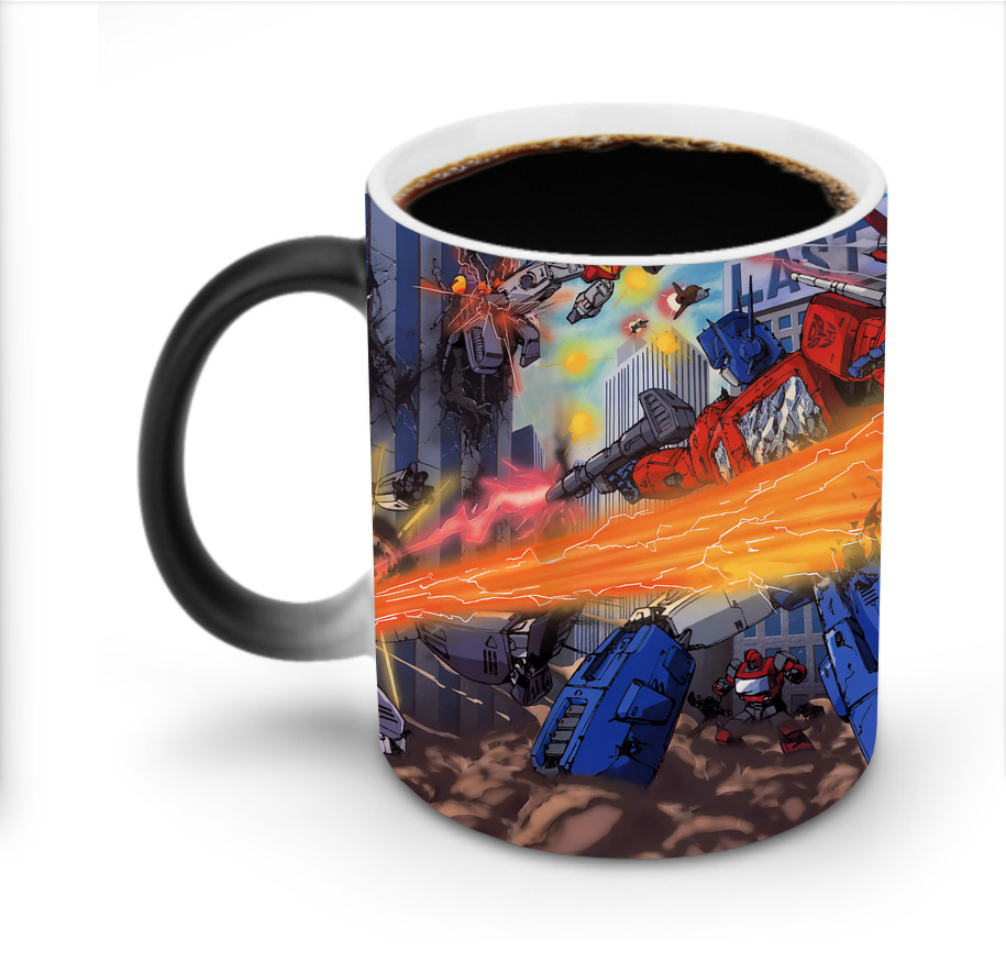 （画像用） Transformers トランスフォーマー 温度変色マグカップ