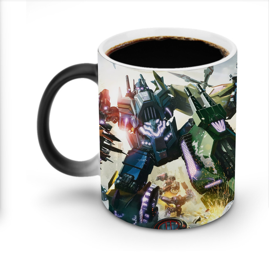 （画像用） Transformers トランスフォーマー 温度変色マグカップ