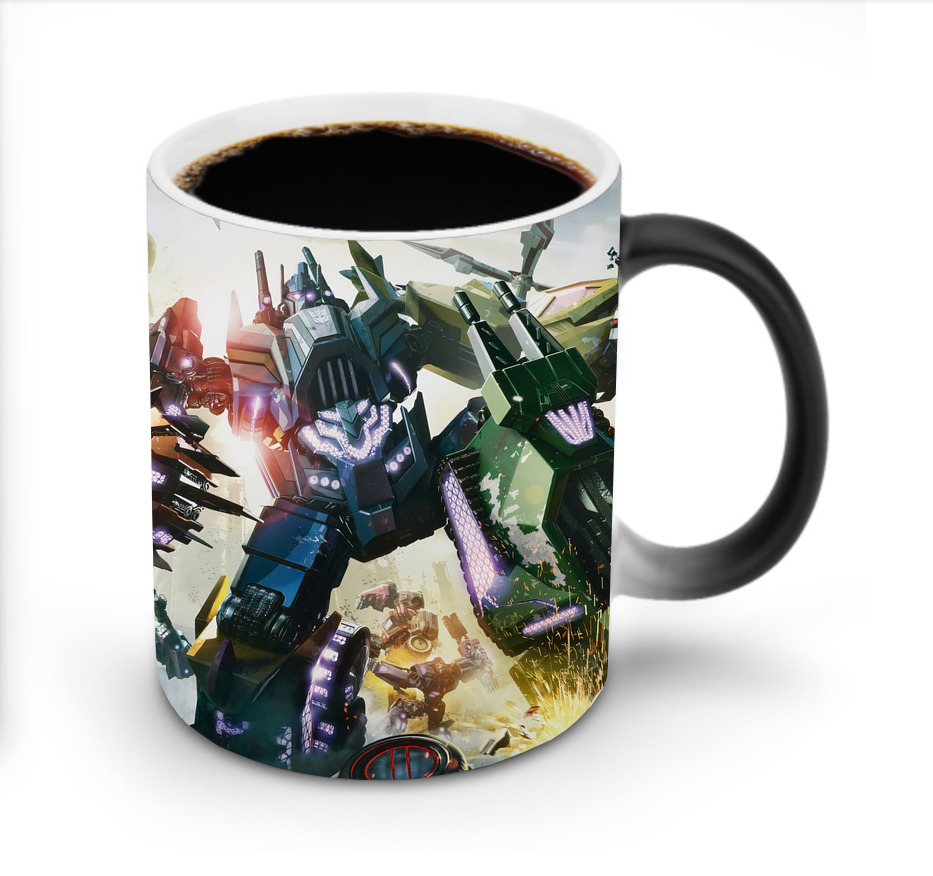 （画像用） Transformers トランスフォーマー 温度変色マグカップ