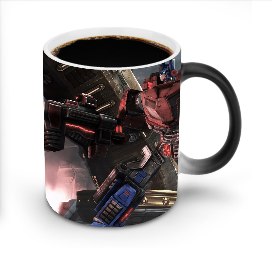 （画像用） Transformers トランスフォーマー 温度変色マグカップ