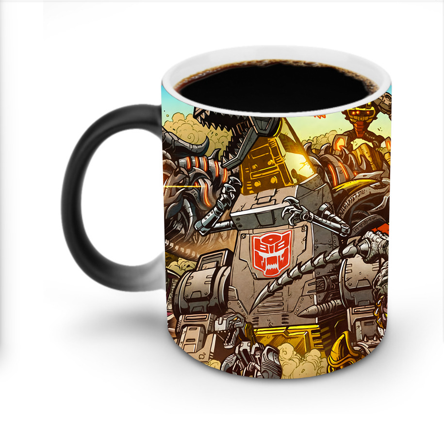 （画像用） Transformers トランスフォーマー 温度変色マグカップ