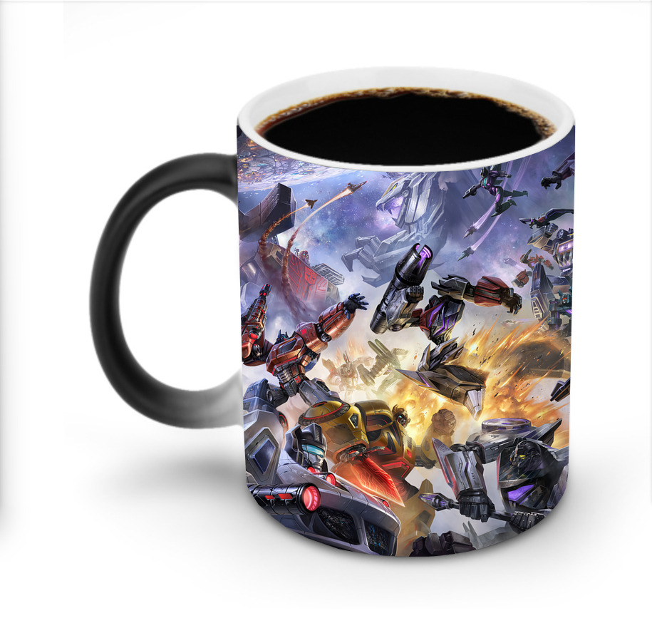 （画像用） Transformers トランスフォーマー 温度変色マグカップ