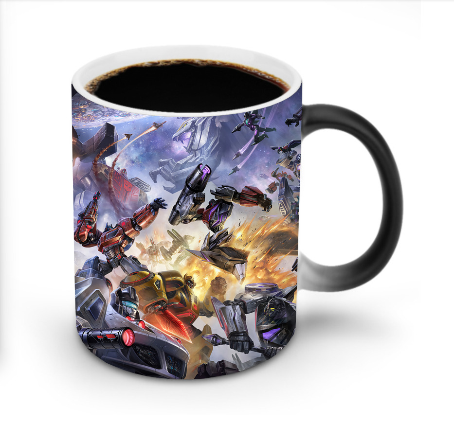 （画像用） Transformers トランスフォーマー 温度変色マグカップ