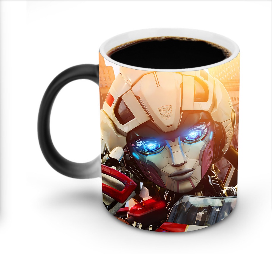 （画像用） Transformers トランスフォーマー 温度変色マグカップ