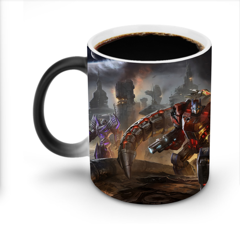 （画像用） Transformers トランスフォーマー 温度変色マグカップ