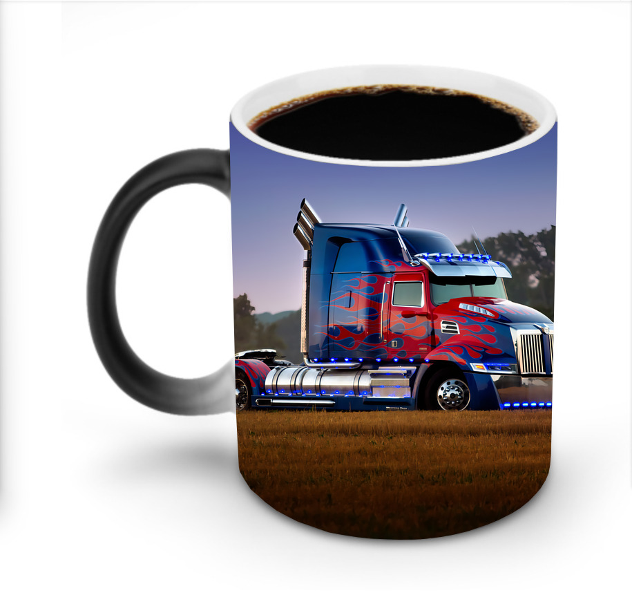 （画像用） Transformers トランスフォーマー 温度変色マグカップ